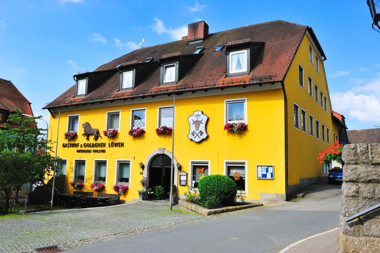 Landgasthof Zum Goldenen Lowen Moosbach  Exterior foto